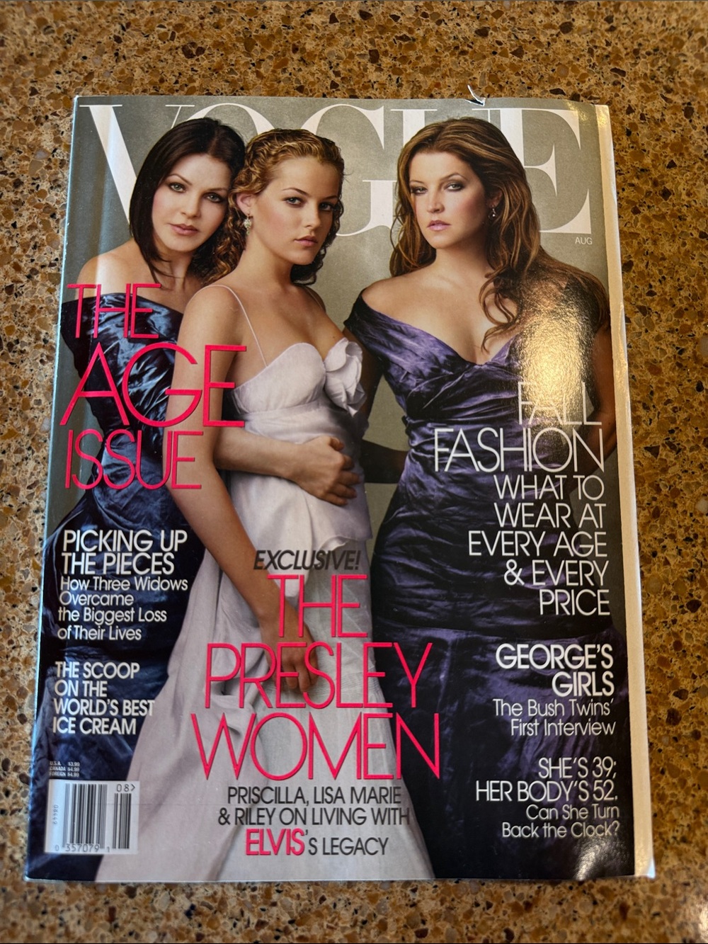 Vogue Magazine Aug 2004 Presley Women